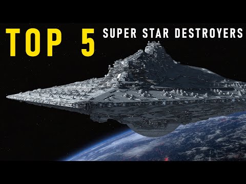 The 5 Most Powerful Super Star Destroyers - Star Wars Lore #Shorts