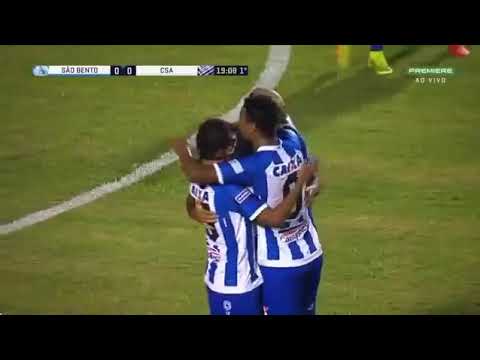 São Bento 2x1 CSA - Campeonato Brasileiro da Série B 2018 (20/04/18)