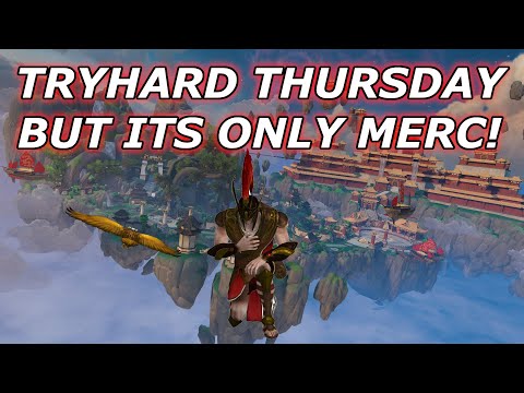 TRYHARD THURSDAY BUT I ONLY PLAY MERCURY? - Season 8 Masters Ranked 1v1 Duel - SMITE