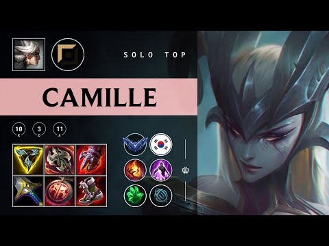 Camille Top vs Gangplank - KR Diamond Patch 25.22