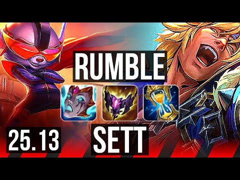 RUMBLE vs SETT (TOP) | 7/2/7 | NA Challenger | 25.13