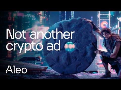 It's not another crypto ad. It's Aleo.