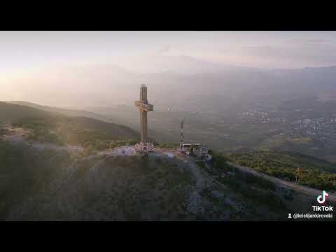 Millennium Cross, Vodno, Macedonia - Drone Video - Милениумски Крст, Водно, Скопје, Македонија