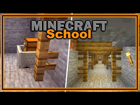 How to Explore a Mineshaft in Minecraft! | Minecraft School | Tutorial Let's Play | Lesson 21