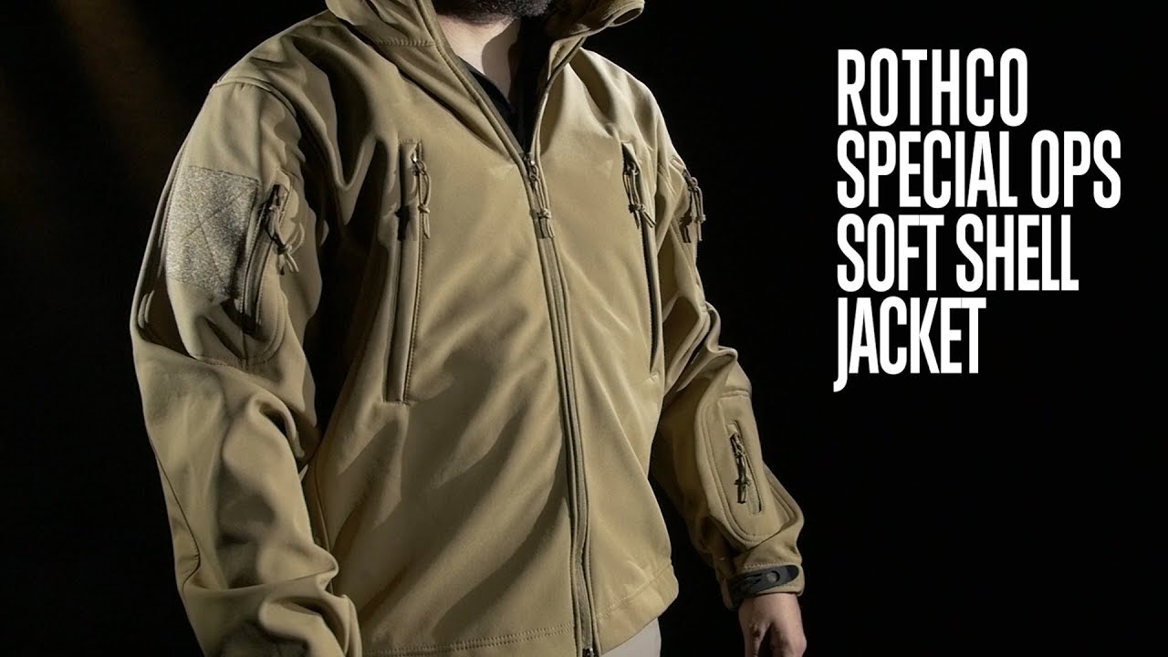Special Ops Tactical Soft Shell Jacket - Rothco Product Breakdown