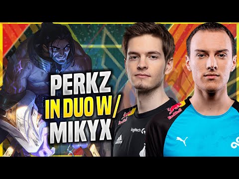 PERKZ TRIES SOME SYLAS IN DUO WITH MIKYIX! - C9 Perkz Plays Sylas MID vs Ryze! Patch 11.18