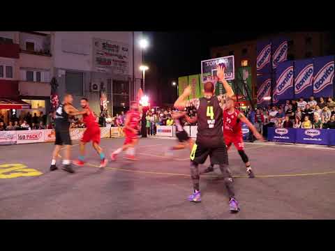 VIVIA 3x3 PRNJAVOR 2018: Adecco 3x3 Maribor - Split Statist (12:21) POLUFINALE SENIORI