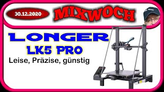 Der Longer LK5 Pro, Ein großer Drucker. Mit sehr guten Eigenschaften. Ich bin begeistert.