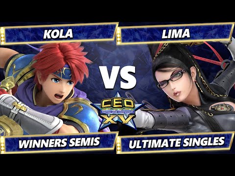 CEO 2025 TOP 8 - Kola (Roy) Vs. Lima (Bayonetta) Smash Ultimate - SSBU