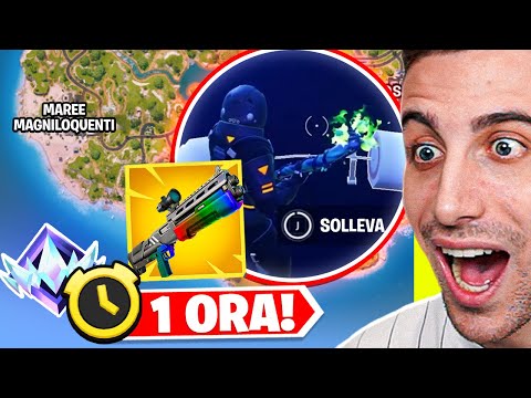 Atterro per 1 ORA al PUMP MITICO *SEGRETO* in RANKED a Maree! Capitolo 7 Fortnite ITA