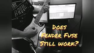 Video thumbnail for Fender Fuse | Still works? by Steven twangs