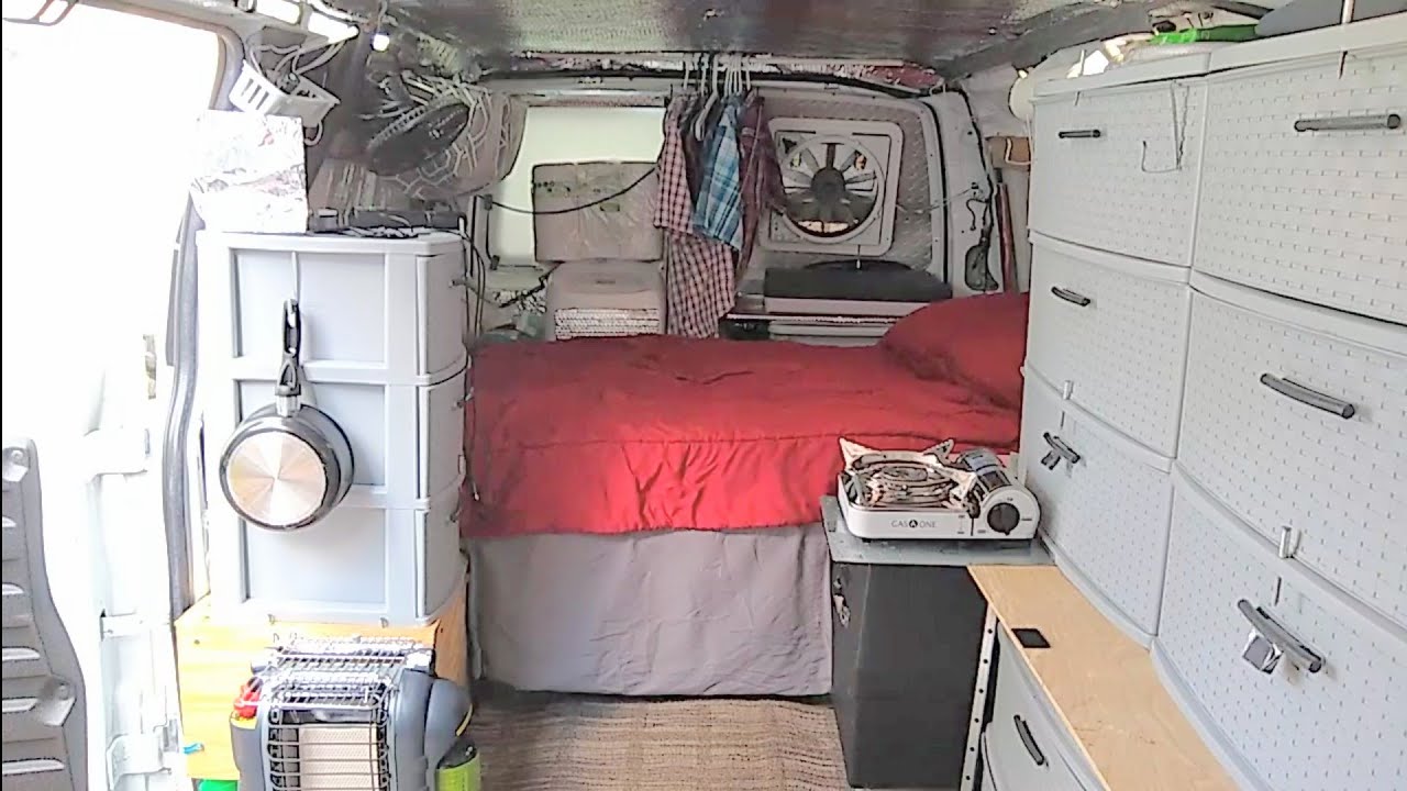 Budget Camper Van Layout Ideas. Van Life Organized 😁