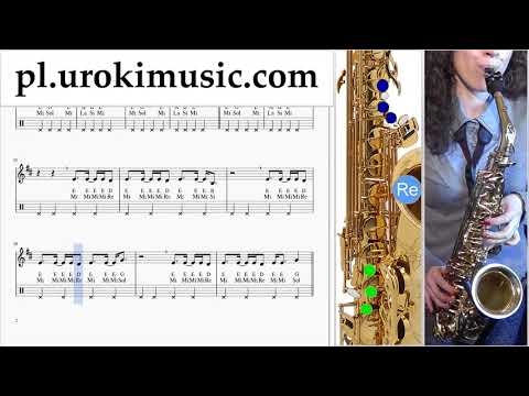 Nauka Gry Na Saksofonie (Tenorowy) Nicky Jam ft. Will Smith - Live It Up Nuty Poradnik um-ih463
