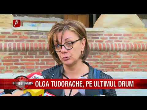 Olga Tudorache, pe ultimul drum
