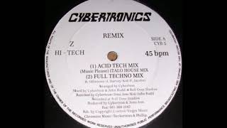 Z - Hi-Tech (Acid Tech Mix) (Music Please) (Italo House Mix) (A1)