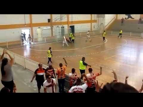 Esquadrilha futsal - gol do Rafinha - primeira divisão de Taboão da Serra 2018