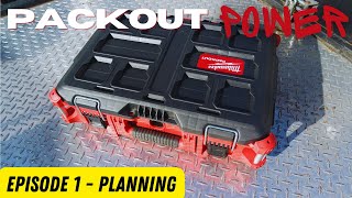 DESIGNING a DIY Milwaukee PACKOUT Portable Power Inverter Project / Packout Power Ep. 1 - Planning