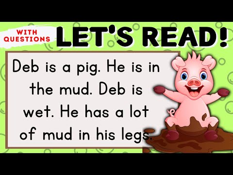 LET'S READ! | ENGLISH READING COMPREHENSION