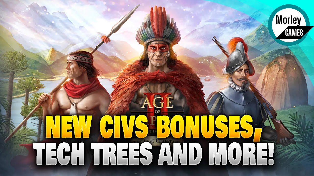 Mapuche & Tupi REVEALED! - AOE2 The Last Chieftains DLC