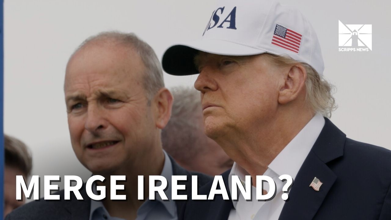 Trump backs united Ireland at Doonbeg golf course, reigniting partition debate
