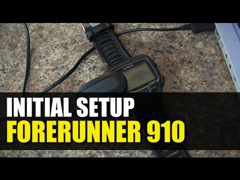 Garmin Forerunner 910XT - How to Get Started