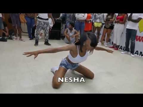 DA WAR ZONE - Nesha and Trell vs. Keevan and BJ - Hip Roll