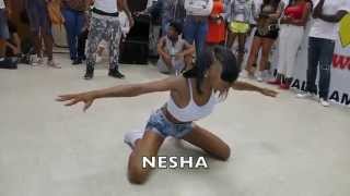 DA WAR ZONE - Nesha and Trell vs. Keevan and BJ - Hip Roll