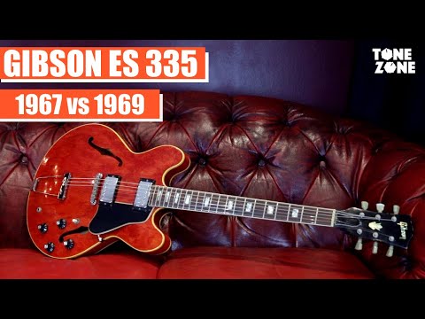 Do they sound the same?! 1967 vs 1969 GIBSON ES-335 TDC | Vintage Guitars | Tone Zone