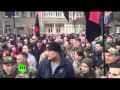 «Правый сектор» проводит «марш правды» в центре Киева 