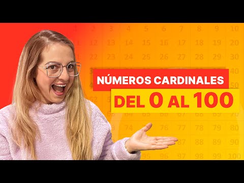 NÚMEROS EM ESPANHOL (CARDINAIS DO 0 AO 100)
