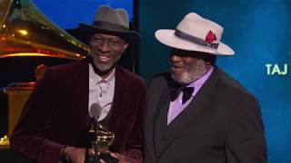 Keb Mo & Taj Mahal Win Best Contemporary Blues Album  | Acceptance Speech | 60th GRAMMYs