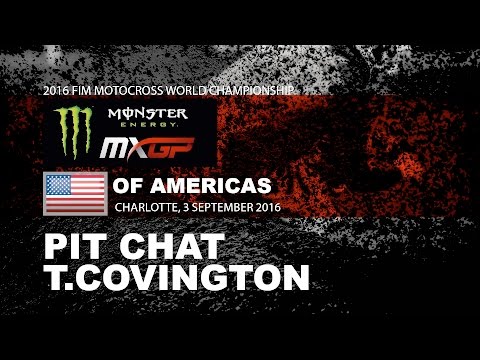 Pit Chat with Thomas Covington Monster Energy MXGP of Americas 2016