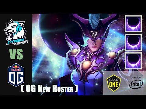 Perfect Performance by Cyber Legacy vs OG ESL One Birmingham 2020 Group Stage