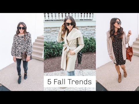 5 Fall Trends To Actually Wear! 2019