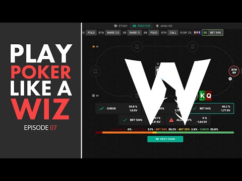 Let's train cbet strategies in 3bet Pots OOP | Play Poker Like a Wizard