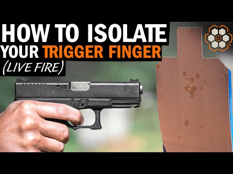 How To Isolate Your Trigger Finger (Live Fire Exercises)