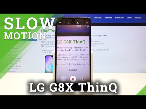 How to Record Slow Motion Video on LG G8X ThinQ – Camera Slow Motion Feature