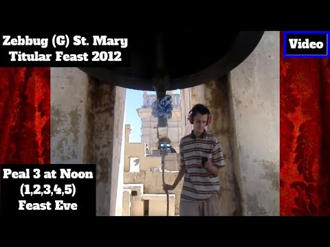 Video tal-Qanpiena l-Kbira (2012) - Żebbuġ (G) Santa Marija - Festa Titulari - 5 Qniepen / 19