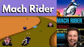 Mach Rider NES - Brutal Combat Racing That Breaks Every NES Rule