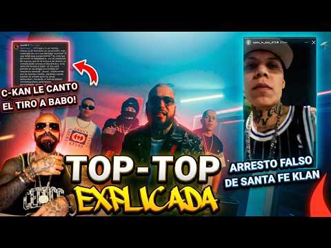 Top Top Explicada / Dharius, Gera MX, MC Davo, C-Kan, La Santa Grifa TODOS Vs Santa Fe Klan
