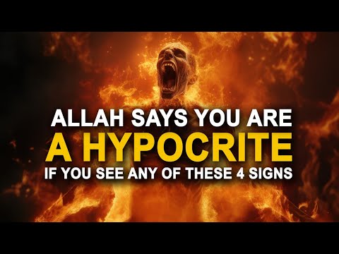 Allah Says You Are A Hypocrite If You See These Signs