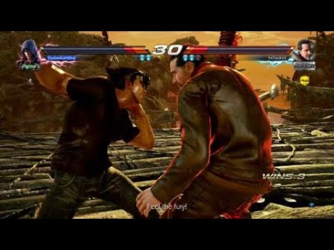 TEKKEN™7 Online Battle Win -390 Jin vs Negan