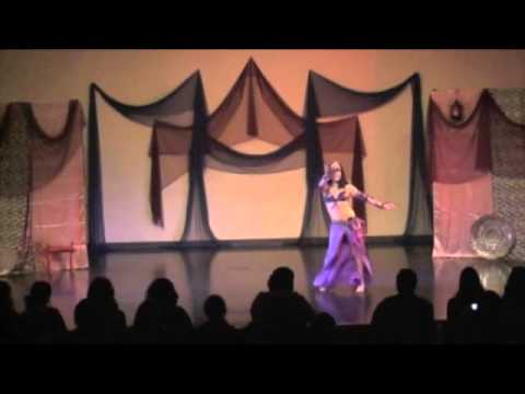 Ziva Emtiyaz Bellydance improvisation to Shik Shak Shok - Echoes of Egypt