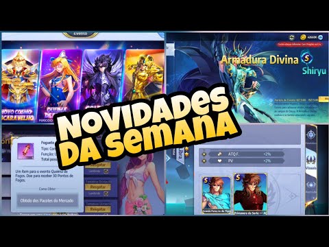 Skin Troll? Novo Cosmo, PvP, Eventos, Banner da Semana em Saint Seiya Awakening
