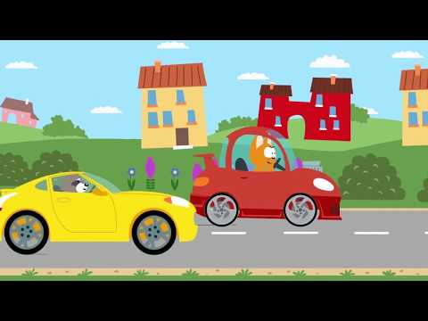 Das Kätzchen und die Zaubergarage. Folge 2 - das Autorennen