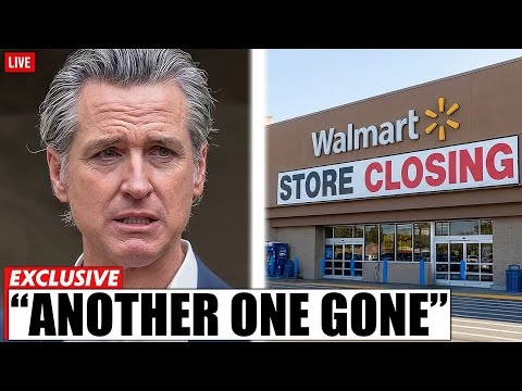 California's Retail Supply Is COLLAPSING After Walmart's Secret Store Exit EXPOSED!