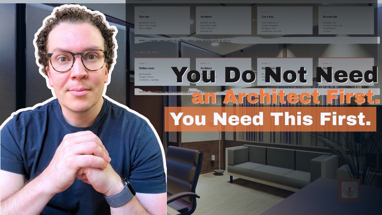 You Do Not Need an Architect First. You Need This First.