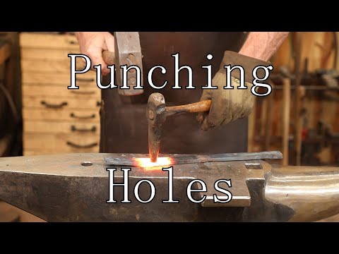 Fundamentals of Blacksmithing - Punching Holes
