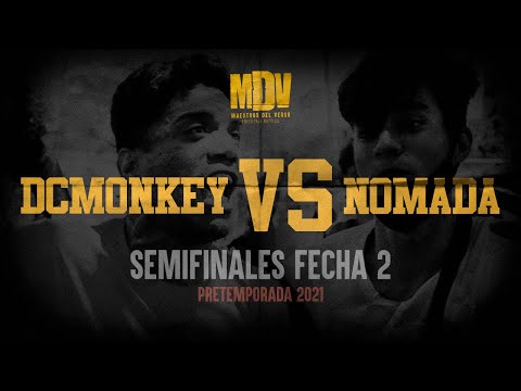 NOMADA VS DCMONKEY - Semifinales F2 (Pretemporada 2021) - Maestros Del Verso