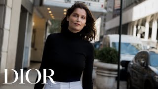 Dior Laetitia Casta’s Dior show day
